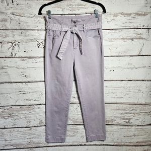 WHBM lavender tie pants